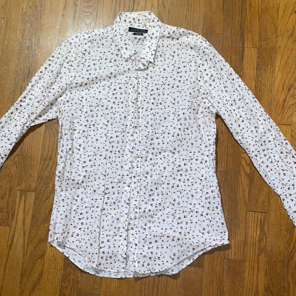Zara Man Button Down Shirt